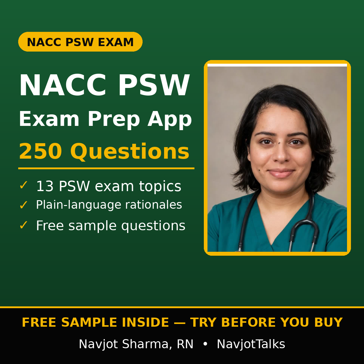NACC PSW Prep App cover