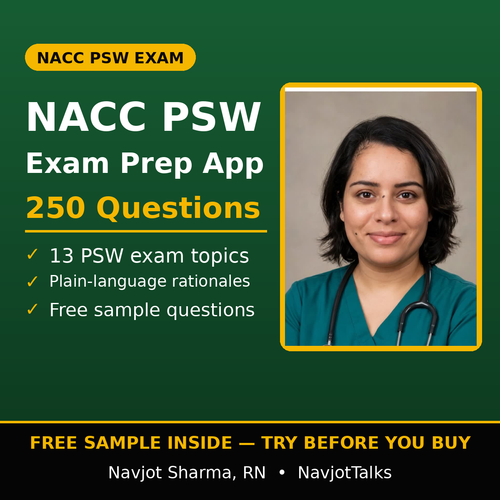NACC PSW Prep App cover