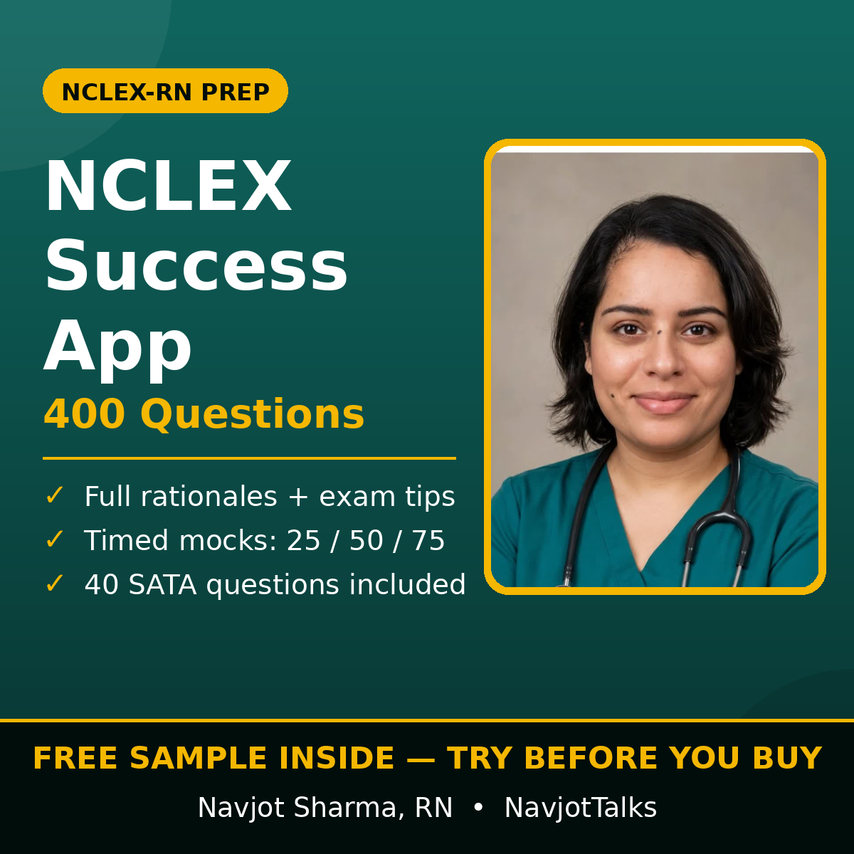 NCLEX Success App cover