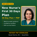 New Nurses First 30 Days Plan cover